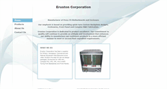 Desktop Screenshot of eruston.com